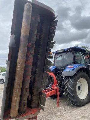 Equilibrage d'un broyeur forestier 